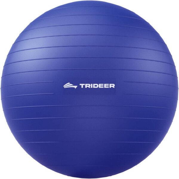 Trideer Pelota de yoga extra gruesa, 5 tamaños, pelota de gimnasio, silla de pelota resistente para equilibrio, estabilidad, embarazo, bomba rápida incluida - Image 31
