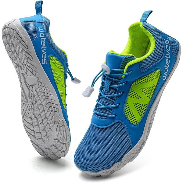 WateLves Zapatos acuáticos descalzos para mujeres y hombres con punta ancha, secado rápido, ligeros, de malla, transpirables, con agujeros de drenaje, para playa, natación, yoga, ejercicio, surf - Imagen 6