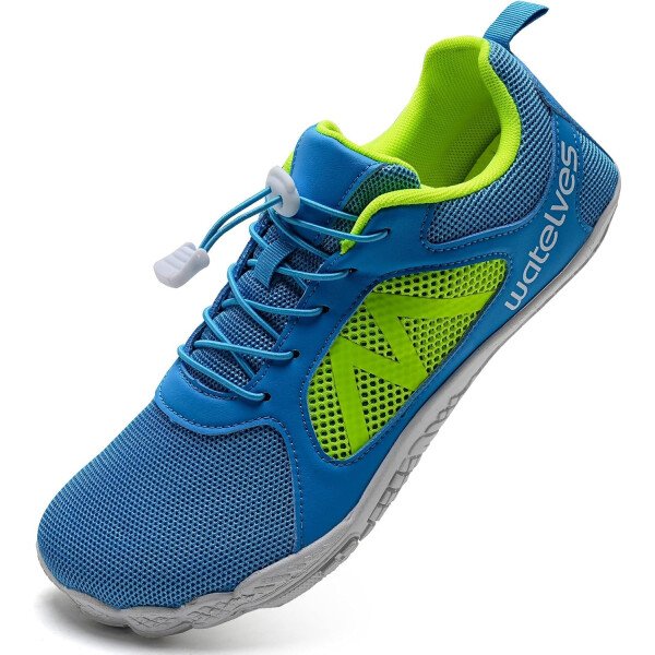 WateLves Zapatos acuáticos descalzos para mujeres y hombres con punta ancha, secado rápido, ligeros, de malla, transpirables, con agujeros de drenaje, para playa, natación, yoga, ejercicio, surf - Imagen 7