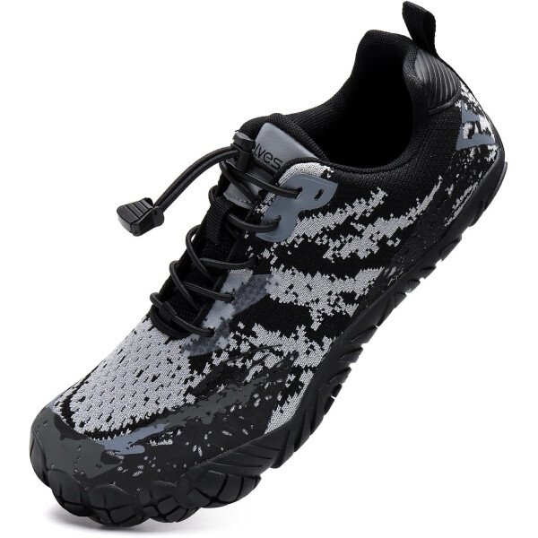 WateLves Zapatos acuáticos descalzos para mujeres y hombres con punta ancha, secado rápido, ligeros, de malla, transpirables, con agujeros de drenaje, para playa, natación, yoga, ejercicio, surf - Imagen 15
