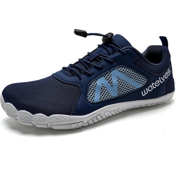 WateLves Zapatos acuáticos descalzos para mujeres y hombres con punta ancha, secado rápido, ligeros, de malla, transpirables, con agujeros de drenaje, para playa, natación, yoga, ejercicio, surf - Imagen 17