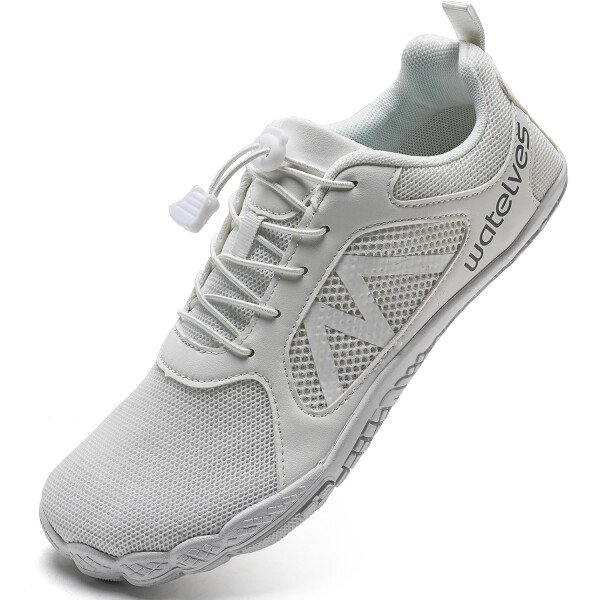 WateLves Zapatos acuáticos descalzos para mujeres y hombres con punta ancha, secado rápido, ligeros, de malla, transpirables, con agujeros de drenaje, para playa, natación, yoga, ejercicio, surf - Imagen 35