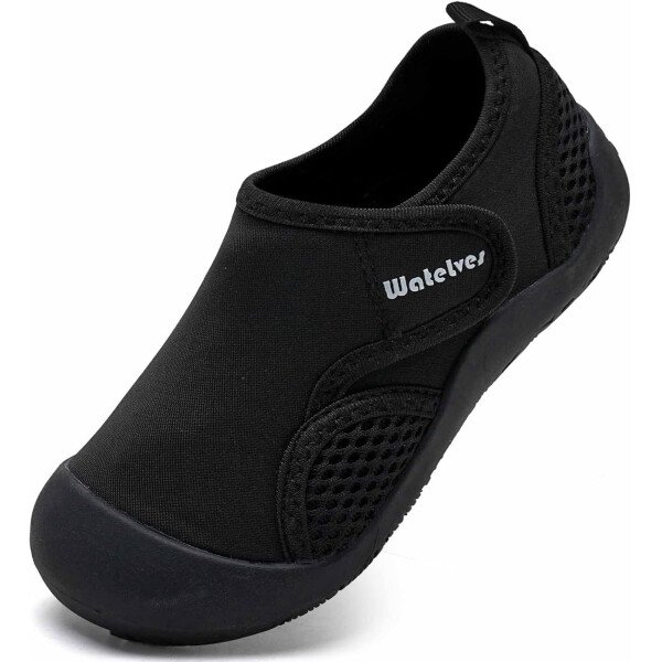 WateLves Zapatos de agua anchos para niños pequeños, de secado rápido, zapatos para niños y niñas, tenis atléticos acuáticos para playa, senderismo, natación, kayak, accesorios deportivos, artículos