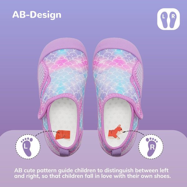 WateLves Zapatos de agua anchos para niños pequeños, de secado rápido, zapatos para niños y niñas, tenis atléticos acuáticos para playa, senderismo, natación, kayak, accesorios deportivos, artículos - Imagen 12