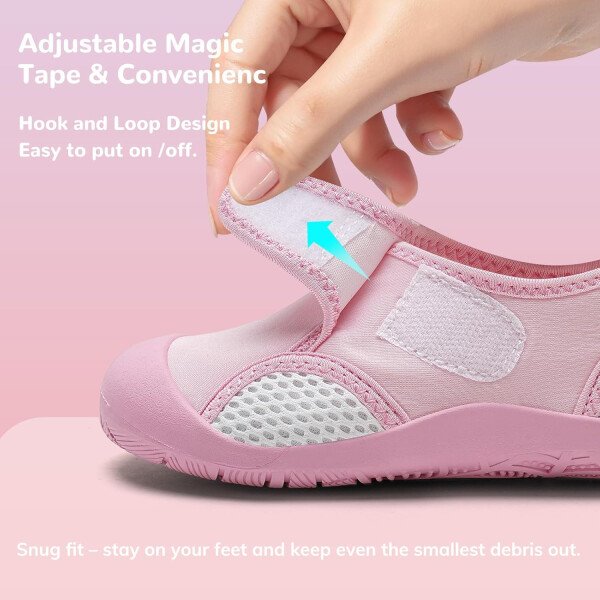 WateLves Zapatos de agua anchos para niños pequeños, de secado rápido, zapatos para niños y niñas, tenis atléticos acuáticos para playa, senderismo, natación, kayak, accesorios deportivos, artículos - Imagen 39