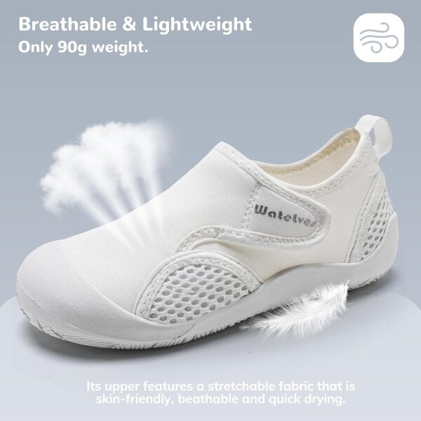 WateLves Zapatos de agua anchos para niños pequeños, de secado rápido, zapatos para niños y niñas, tenis atléticos acuáticos para playa, senderismo, natación, kayak, accesorios deportivos, artículos - Imagen 47