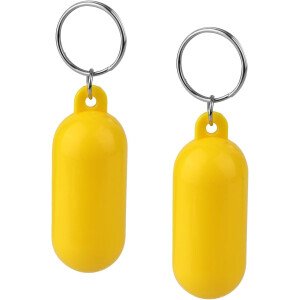 2 llaveros flotantes de barco, 2.56 x 0.98 pulgadas, llavero flotante de plástico de forma ovalada, accesorio de deportes acuáticos para navegación, surf, remo, pesca, deportes al aire libre,