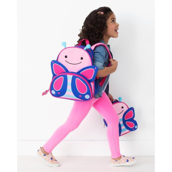 Skip Hop - Mochila para preescolar, colección Zoo, para niños pequeños de 3 a 4 años, diseño de llama - Imagen 12