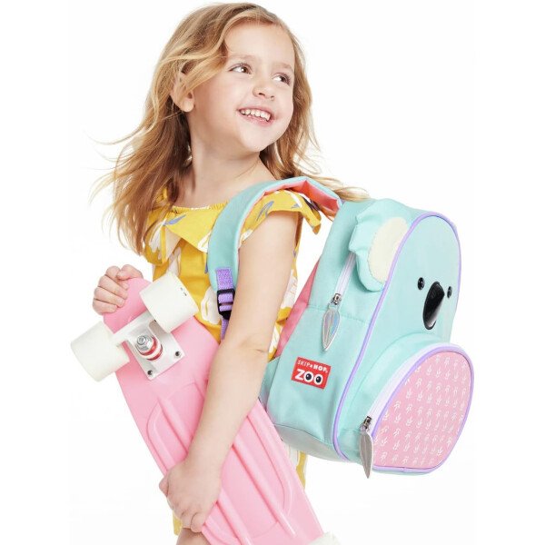 Skip Hop - Mochila para preescolar, colección Zoo, para niños pequeños de 3 a 4 años, diseño de llama - Imagen 20