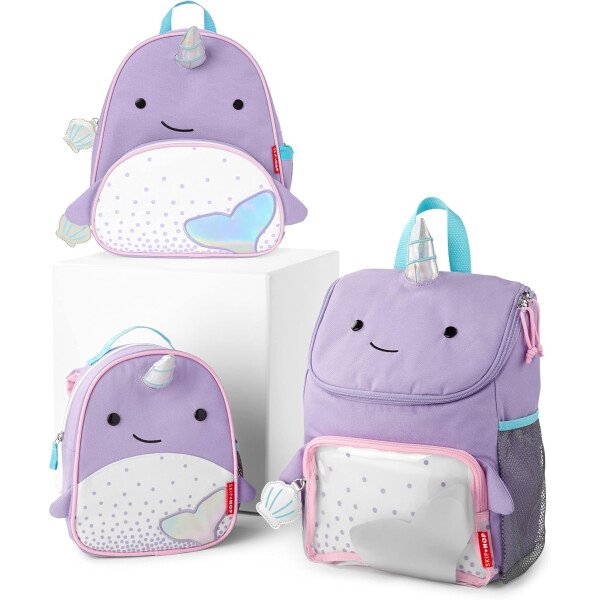 Skip Hop - Mochila para preescolar, colección Zoo, para niños pequeños de 3 a 4 años, diseño de llama - Imagen 71