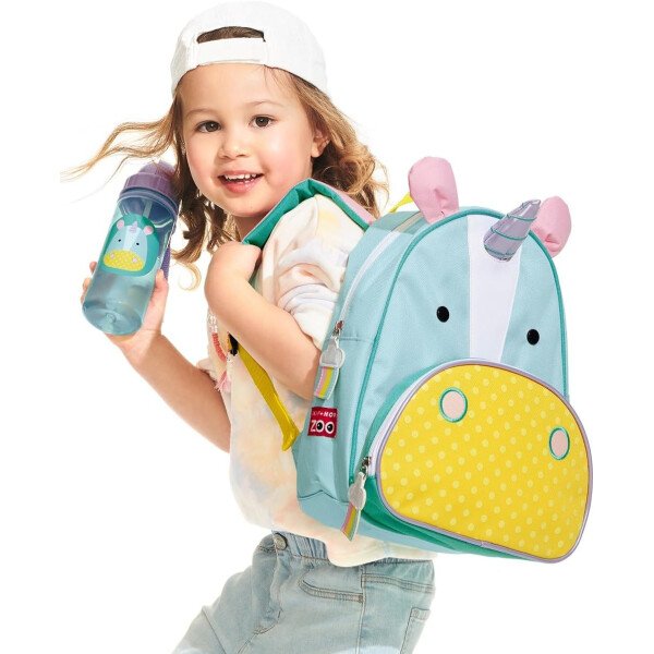 Skip Hop - Mochila para preescolar, colección Zoo, para niños pequeños de 3 a 4 años, diseño de llama - Imagen 91