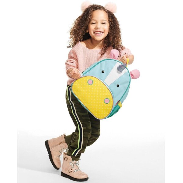 Skip Hop - Mochila para preescolar, colección Zoo, para niños pequeños de 3 a 4 años, diseño de llama - Imagen 92