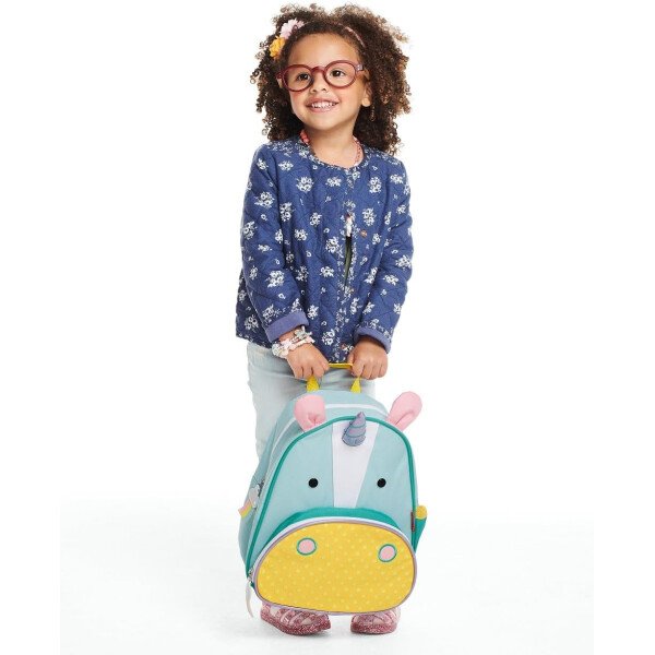 Skip Hop - Mochila para preescolar, colección Zoo, para niños pequeños de 3 a 4 años, diseño de llama - Imagen 100