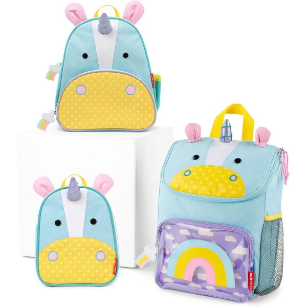 Skip Hop - Mochila para preescolar, colección Zoo, para niños pequeños de 3 a 4 años, diseño de llama - Imagen 135