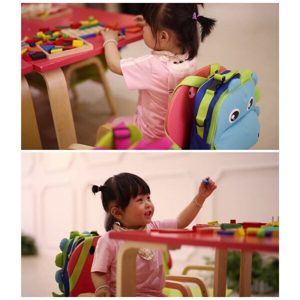 Yodo bolso lonchera convertible de 3 funciones para niños en edad preescolar, mochila para niños y niñas con acceso rápido frontal para aperitivos - Image 2