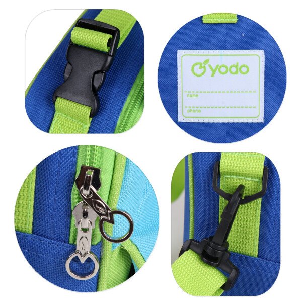 Yodo bolso lonchera convertible de 3 funciones para niños en edad preescolar, mochila para niños y niñas con acceso rápido frontal para aperitivos - Image 6