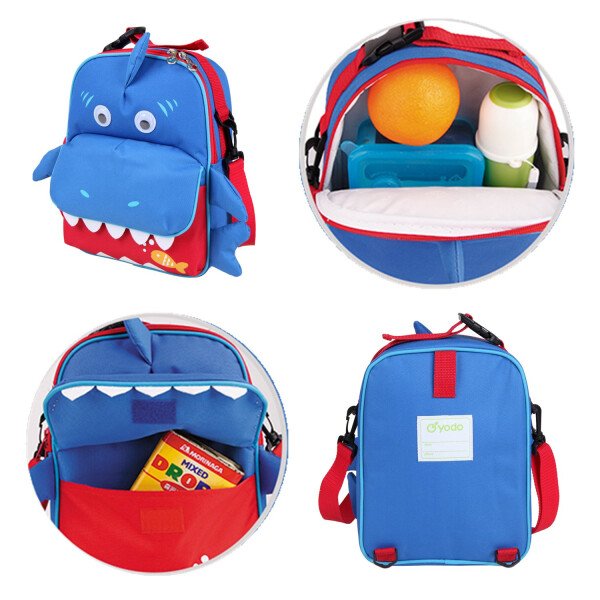 Yodo bolso lonchera convertible de 3 funciones para niños en edad preescolar, mochila para niños y niñas con acceso rápido frontal para aperitivos - Image 11