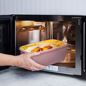 Caperci Salad Boxes with Microwave Dishwasher Safe