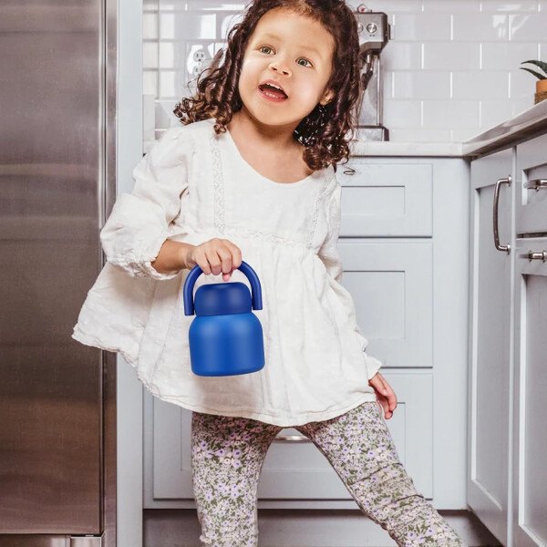 Termo de 17 onzas para comida caliente para niños, tarro de comida aislado con cuchara, recipiente térmico para almuerzo de comida caliente, caja de almuerzo de acero inoxidable de boca ancha - Imagen 22