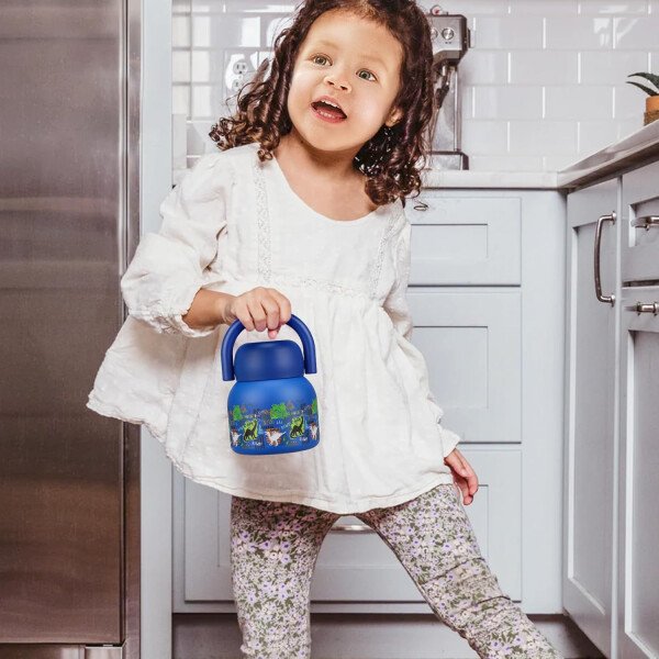 Termo de 17 onzas para comida caliente para niños, tarro de comida aislado con cuchara, recipiente térmico para almuerzo de comida caliente, caja de almuerzo de acero inoxidable de boca ancha - Imagen 17