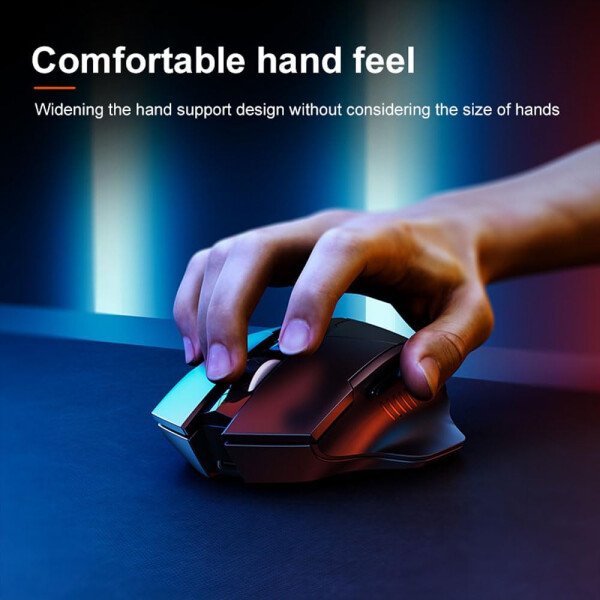 inphic mouse inalámbrico recargable, silencioso, mini mouse óptico ultrafino 1600 DPI para notebook, PC, laptop, computadora, MacBook (plateado), Plateado - Imagen 10