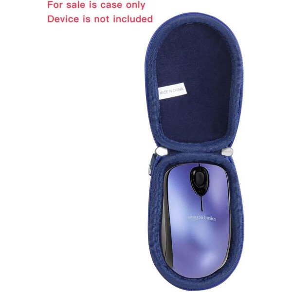 Hermitshell Funda de viaje para Amazon Basics 2.4 Ghz ratón óptico inalámbrico para computadora MGR0975 (azul) - Imagen 2