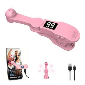 Aylthyo Auto Clicker for Smart Phone, Phone Screen Device Speed Clicker for iPhone iPad Apps, Fast Click Simulation Finger Continuous Click for Tiktok, Live Broadcasts Likes, Lightning Deal, Reward