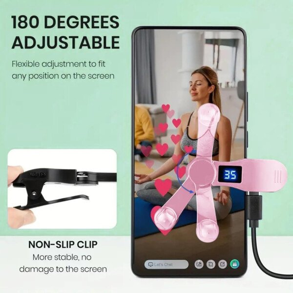 Aylthyo Auto Clicker for Smart Phone, Phone Screen Device Speed Clicker for iPhone iPad Apps, Fast Click Simulation Finger Continuous Click for Tiktok, Live Broadcasts Likes, Lightning Deal, Reward - Imagen 4