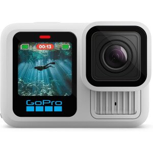 GoPro Edición limitada HERO13 Negro en blanco polar - Cámara de acción impermeable con video 5.3K60, foto de 27MP