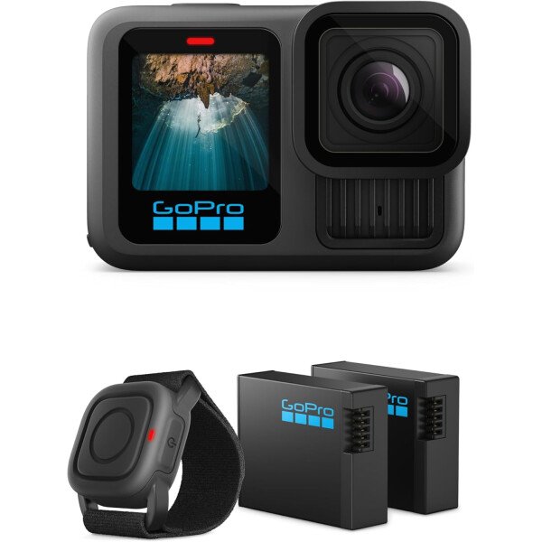 GoPro Edición limitada HERO13 Negro en blanco polar - Cámara de acción impermeable con video 5.3K60, foto de 27MP - Image 12