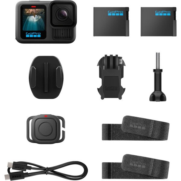 GoPro Edición limitada HERO13 Negro en blanco polar - Cámara de acción impermeable con video 5.3K60, foto de 27MP - Image 13