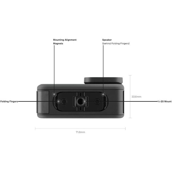 GoPro Edición limitada HERO13 Negro en blanco polar - Cámara de acción impermeable con video 5.3K60, foto de 27MP - Image 26