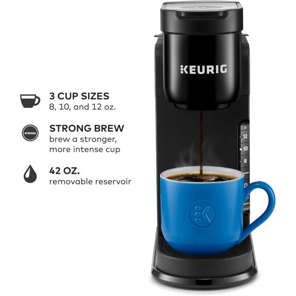 Cafetera Keurig K-Express, cafetera de cápsulas K-Cup de servicio único, color negro. - Image 2