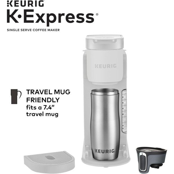 Cafetera Keurig K-Express, cafetera de cápsulas K-Cup de servicio único, color negro. - Image 27