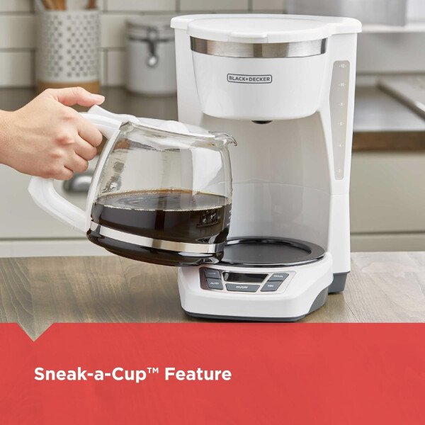 Black+Decker, DLX1050B, Máquina de café programable para 12 tazas - Imagen 21
