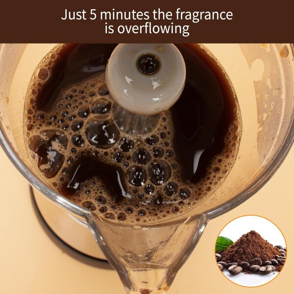 Cafetera cubana, cafetera eléctrica para café expreso de 6 o 3 tazas, cafeteras eléctricas modernas, olla eléctrica con base desmontable y protección contra sobrecalentamiento, regalo de café - Imagen 11