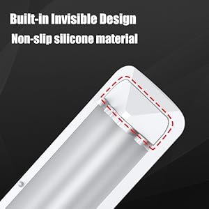 Diseño invisible integrado, material de silicona antideslizante