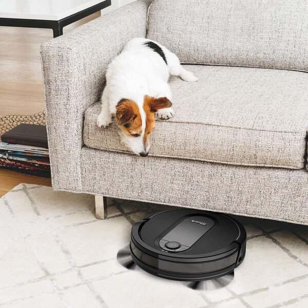 Shark AV753 ION Robot Aspiradora, sistema de tres cepillos, conexión Wifi, tiempo de funcionamiento de 120 minutos, funciona con Alexa, limpieza multisuperficie, gris - Image 26