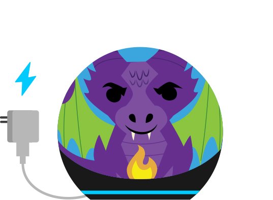 Conecta el Echo Dot Kids.