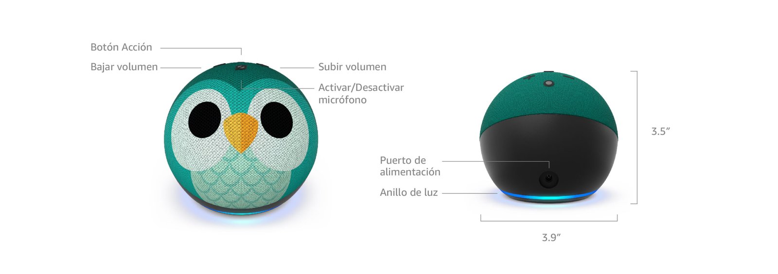 Echo Dot (5.ª generación) Infantil