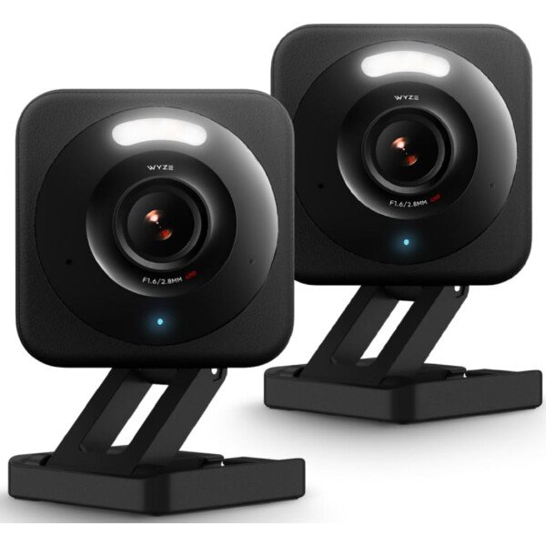 WYZE, Cam v4 - Cámara de seguridad inteligente 2.5K HD Wi-Fi para interiores y exteriores, luz activada por movimiento, visión nocturna a color, audio de 2 vías, funciona con Alexa y Google, blanco - Imagen 30