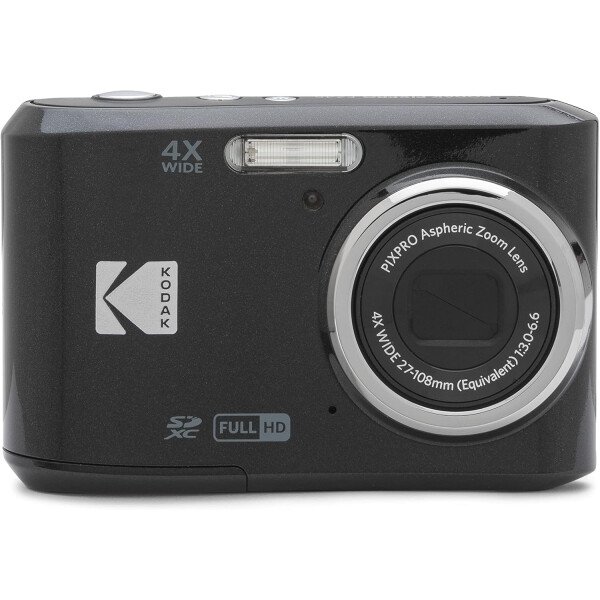 KODAK PIXPRO Friendly Zoom FZ45-RD - Cámara digital de 16 MP con zoom óptico 4X, gran angular de 1.063 in y pantalla LCD de 2.7 pulgadas (rojo) - Imagen 7
