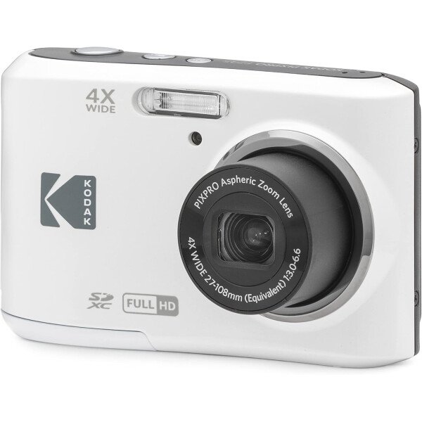 KODAK PIXPRO Friendly Zoom FZ45-RD - Cámara digital de 16 MP con zoom óptico 4X, gran angular de 1.063 in y pantalla LCD de 2.7 pulgadas (rojo) - Imagen 14
