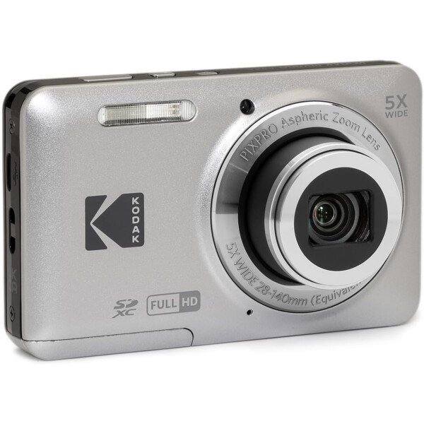 KODAK PIXPRO FZ55-RD Cámara digital de 16MP Zoom óptico 5X 1.102 in Gran angular 1080P Video Full HD 2.7" Cámara LCD Vlogging (rojo) El embalaje puede variar - Imagen 10