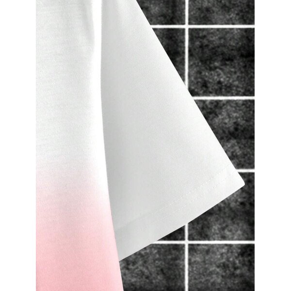 Manfinity LEGND Conjunto de mangas cortas y shorts para hombre con estampado sencillo - Image 80