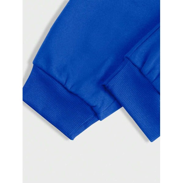 Manfinity Homme Conjunto De Sudadera Con Capucha Y Pantalón Deportivo De Hombre Con Estampado De Letras Y Corte Holgado - Image 14