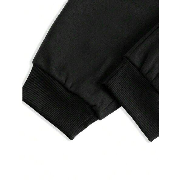 Manfinity Homme Conjunto De Sudadera Con Capucha Y Pantalón Deportivo De Hombre Con Estampado De Letras Y Corte Holgado - Image 35