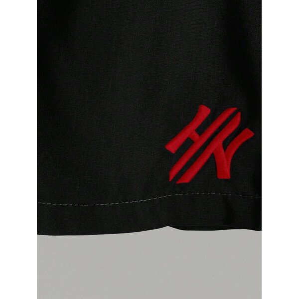 Manfinity CasualCool Conjunto de camiseta de manga corta de cuello redondo con estampado y pantalones cortos casuales de verano para hombres, conjunto de ropa de verano para hombres - Imagen 41