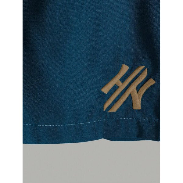 Manfinity CasualCool Conjunto de camiseta de manga corta de cuello redondo con estampado y pantalones cortos casuales de verano para hombres, conjunto de ropa de verano para hombres - Imagen 51
