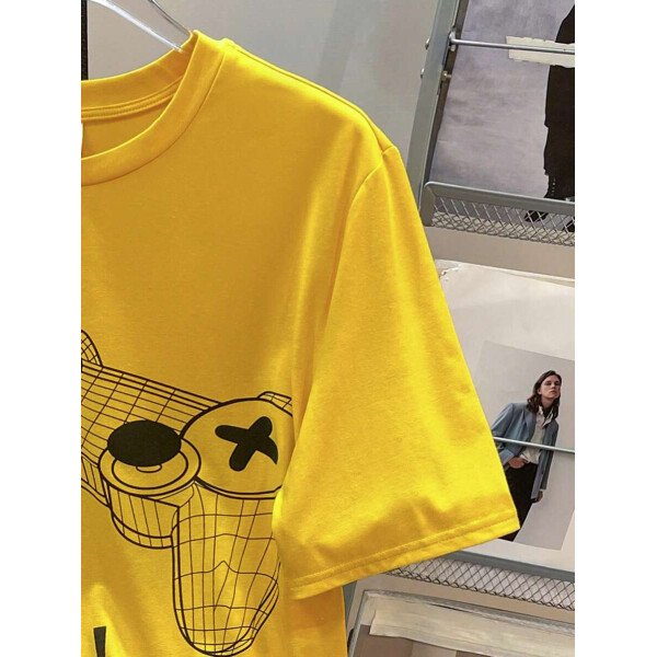 SHEIN Set de 2 piezas de camiseta con estampado gráfico de videojuegos y pantalones cortos casuales para adolescentes varones, conjunto de verano hecho de algodón - Image 31